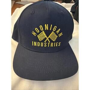 Hoonigan Industries Cap Hat Quality Mayhem Snap Back Adjustable